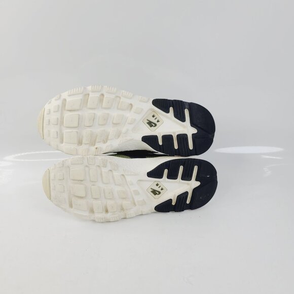 Nike Women's Olive Green Black Air Huarache Run Ultra Athletic Sneakers Size 7 - Picture 4 of 4